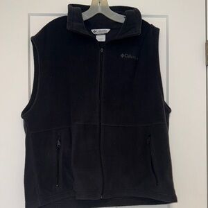 Columbia Charcoal Fleece Vest